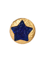 Sagan Blauer Stern Goldener Ring