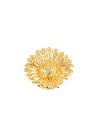 Natalia Daisy Flower Golden Ring