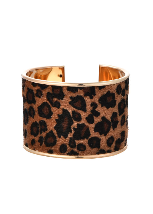 Leoparden-Armband in Gold