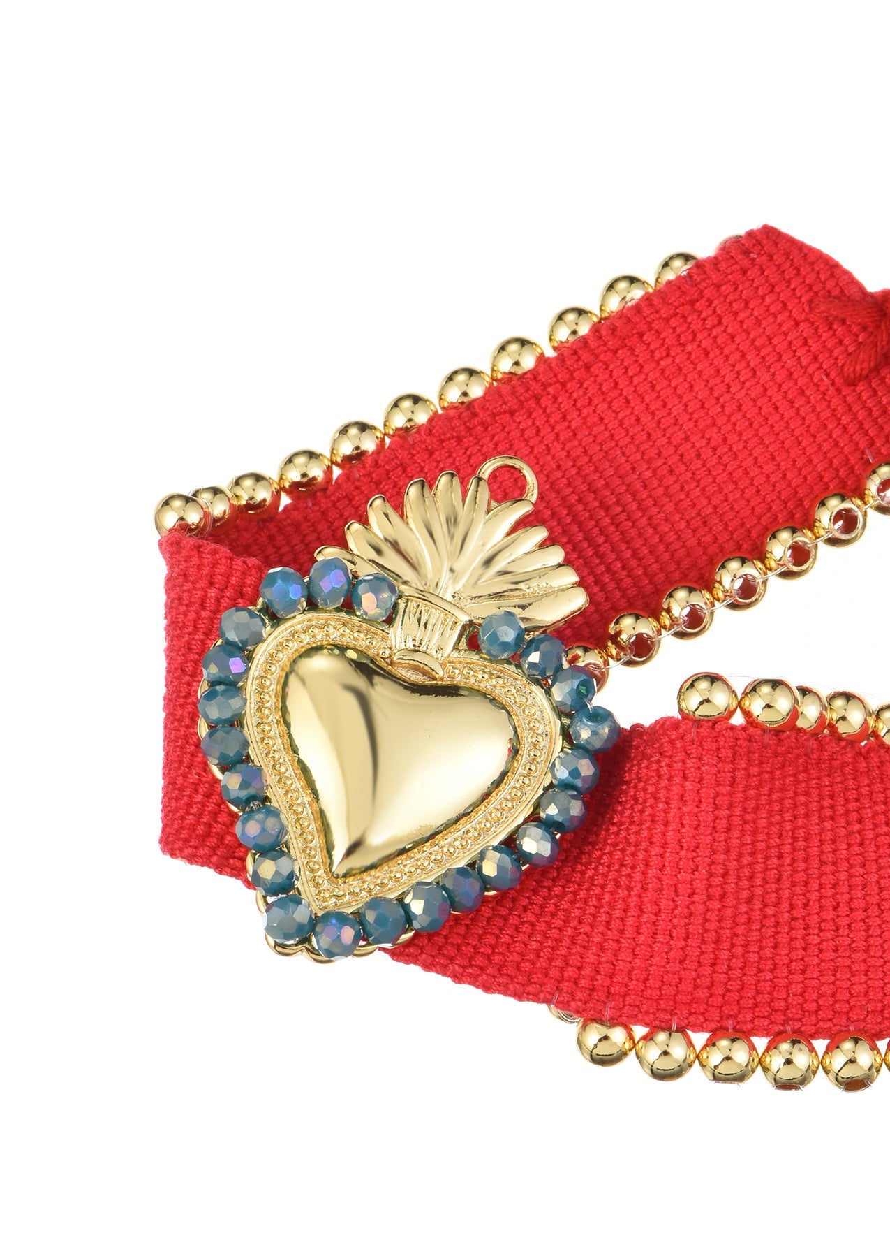 Sacre Coeur Ardent Herz Rotes Armband