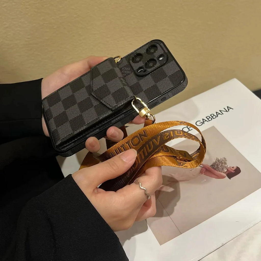 Elegante Crossbody-Handyhülle für das iPhone