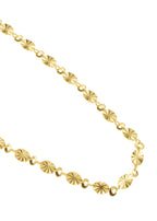 Rubby Golden Chain Necklace