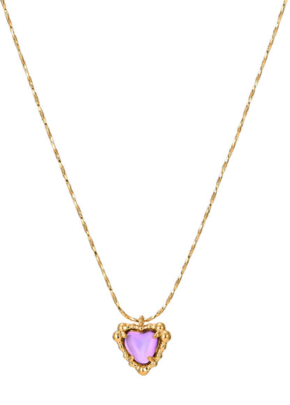 Collana Carly Rosy Heart Love