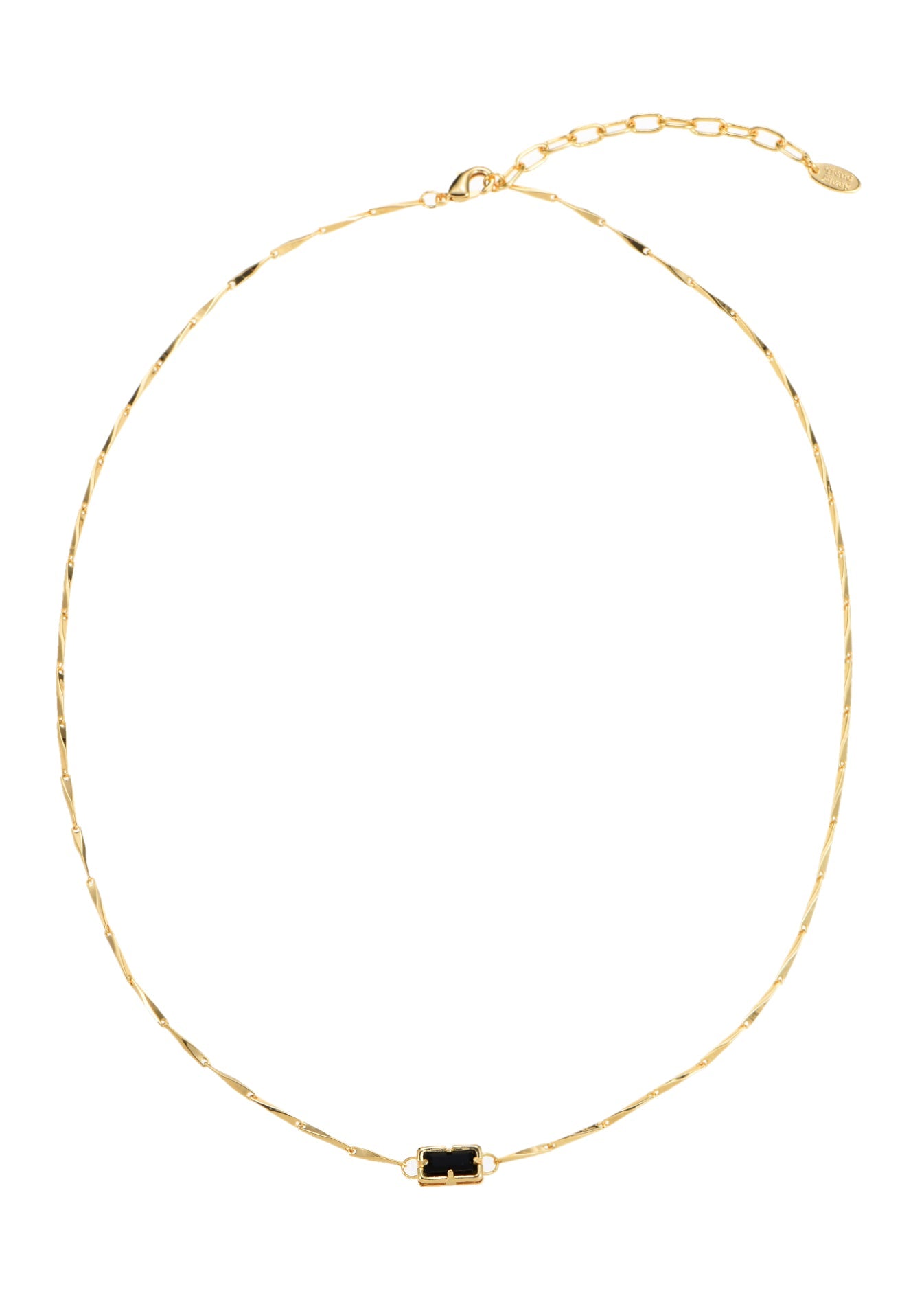 Collana Madelaine in pietra nera