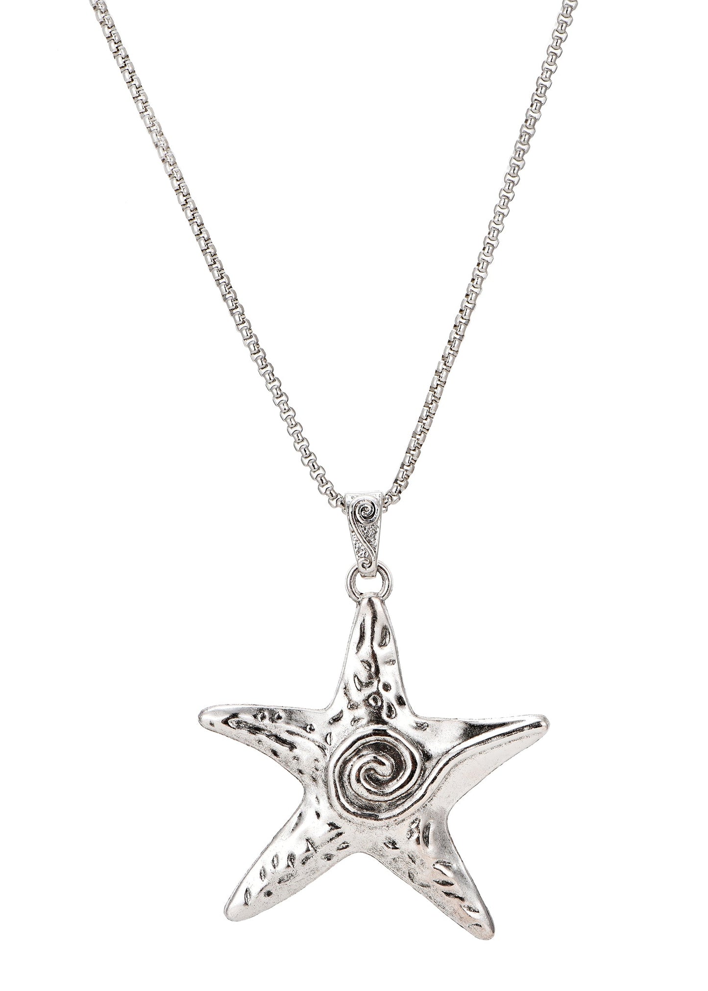 Brooke Silver Cool Star Necklace