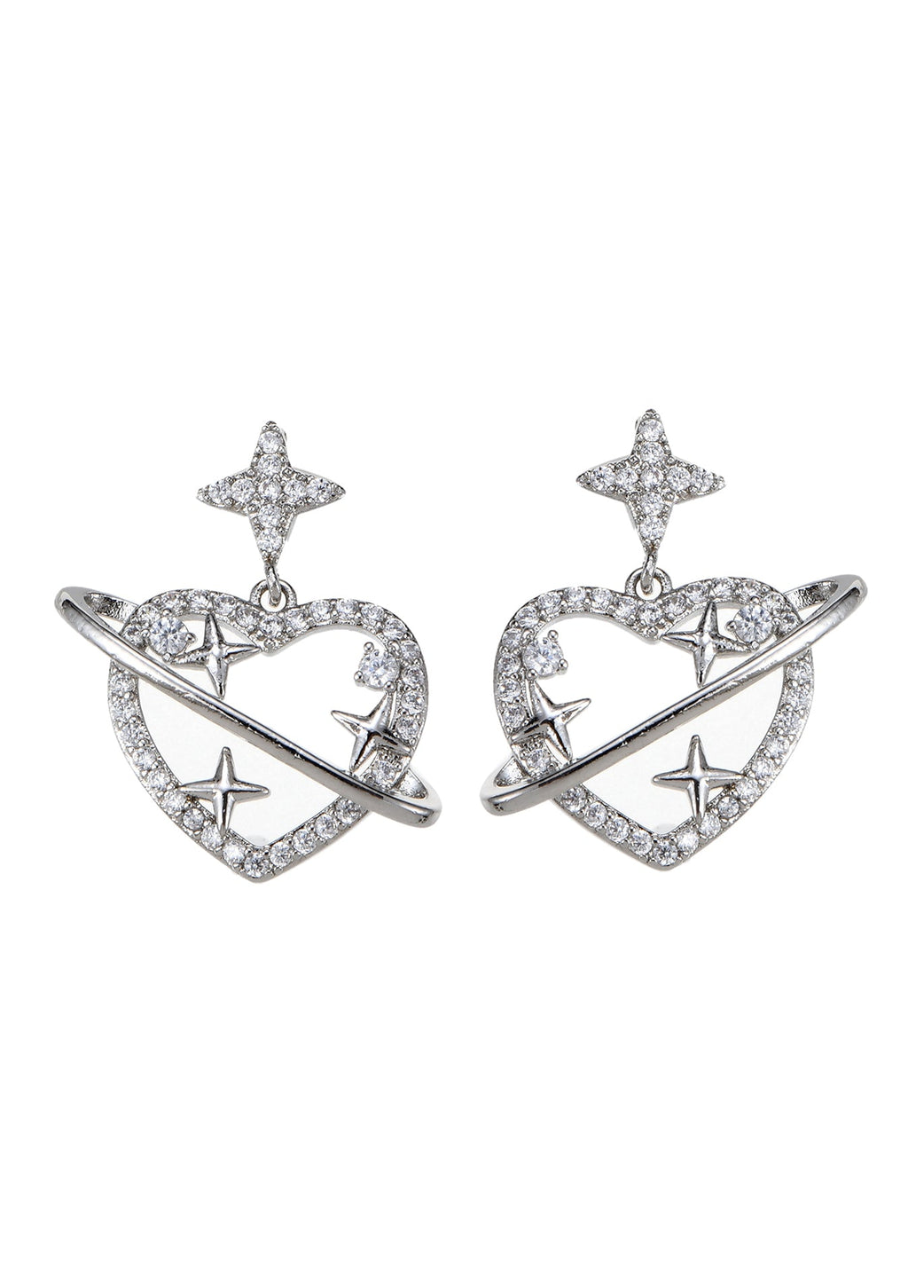 Pan Love Planet Silber Ohrringe
