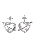 Pan Love Planet Silber Ohrringe