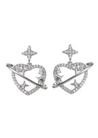 Pan Love Planet Silber Ohrringe