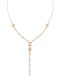 Hayes glitzernde goldene Lasso-Halskette II