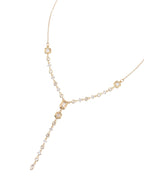 Hayes glitzernde goldene Lasso-Halskette II