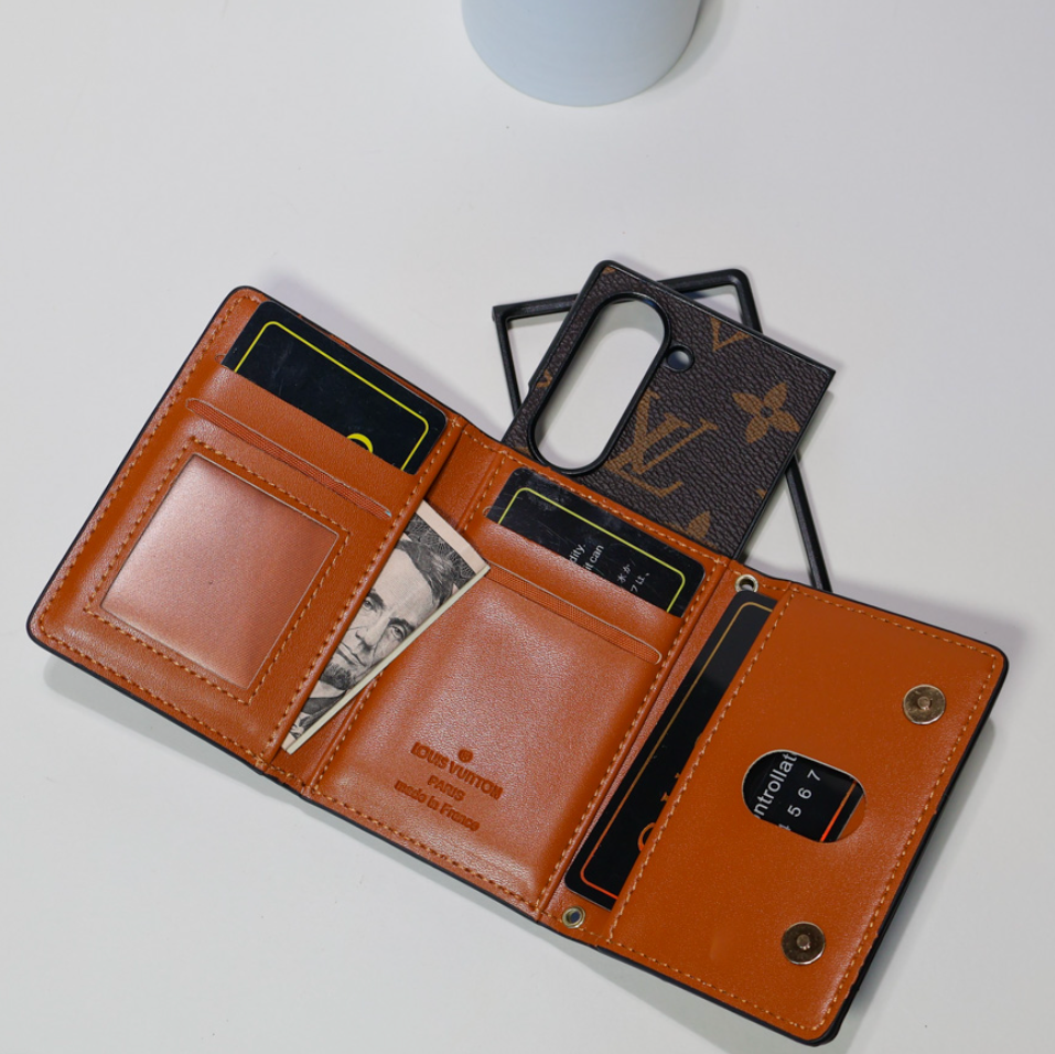 Classic Wallet Galaxy Z Case For Samsung