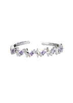 Jill Lila Glitzernde Sterne Silber Armband