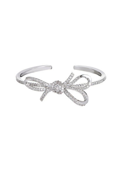 Glitzerndes Schleifenarmband