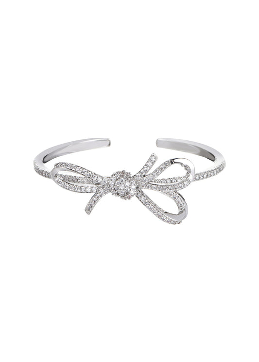 Glitzerndes Schleifenarmband