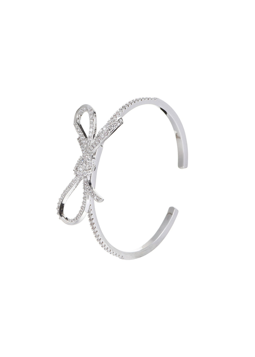 Glitzerndes Schleifenarmband