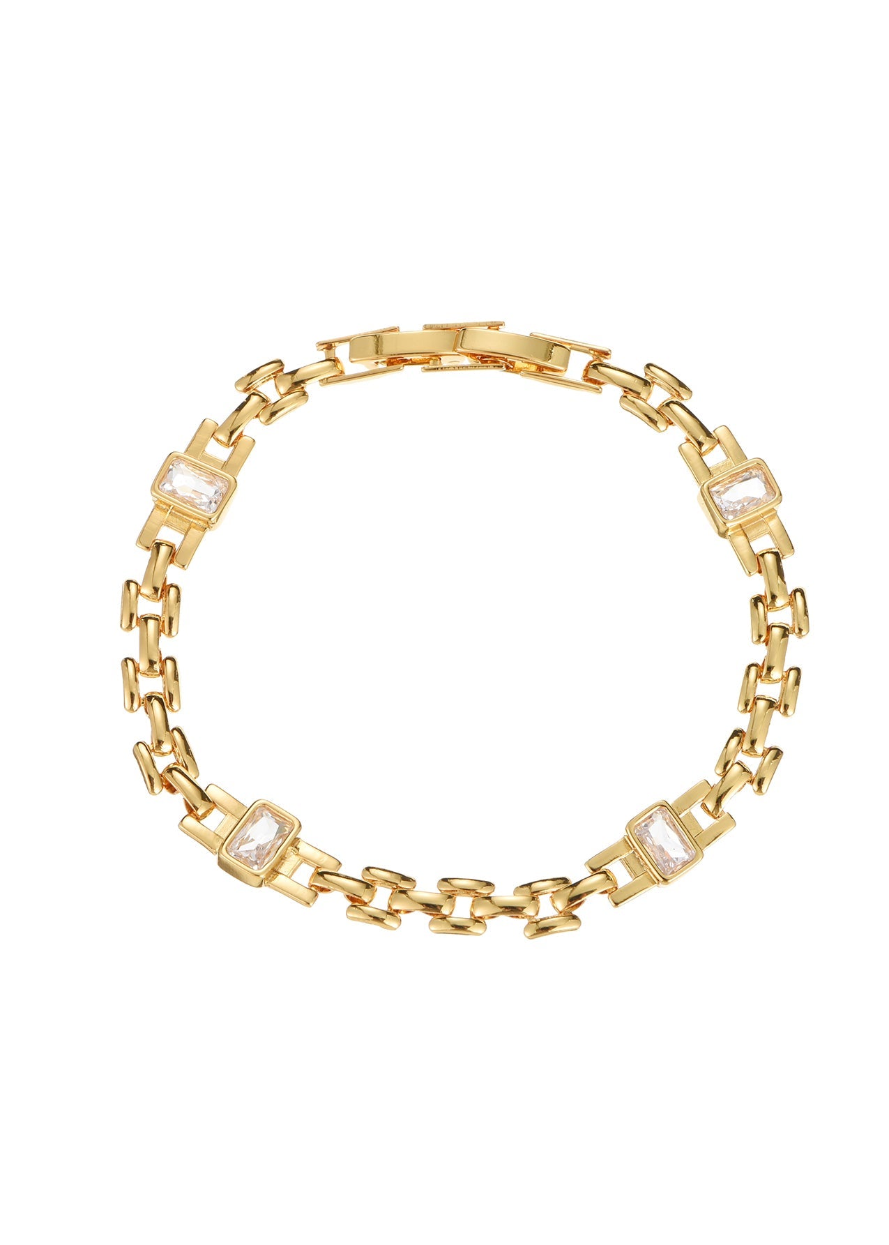 Amelie Glitzerndes Goldenes Armband - I
