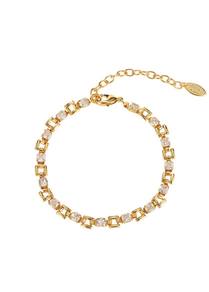Amelie Glitzerndes Goldenes Armband - II