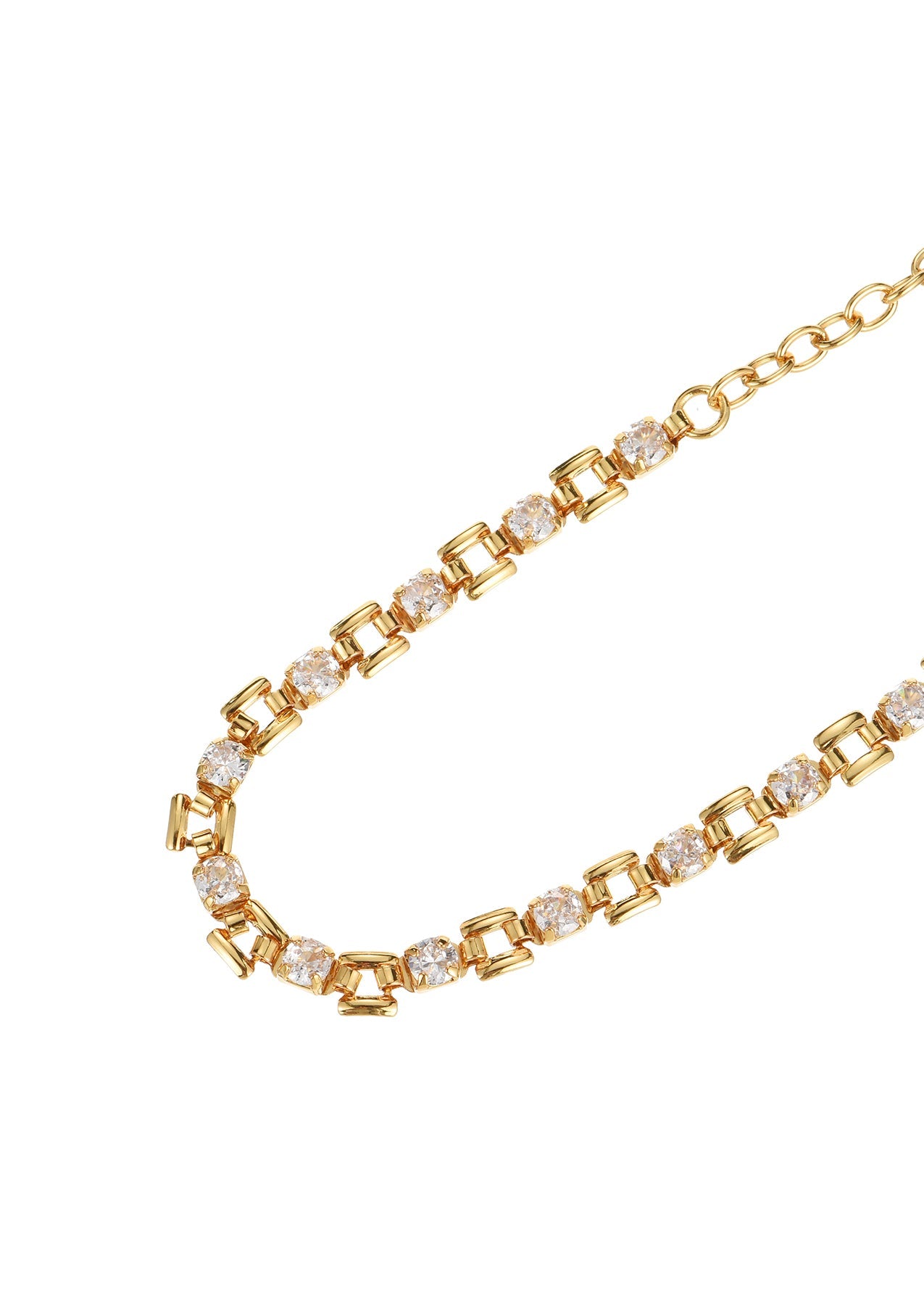 Amelie Glitzerndes Goldenes Armband - II