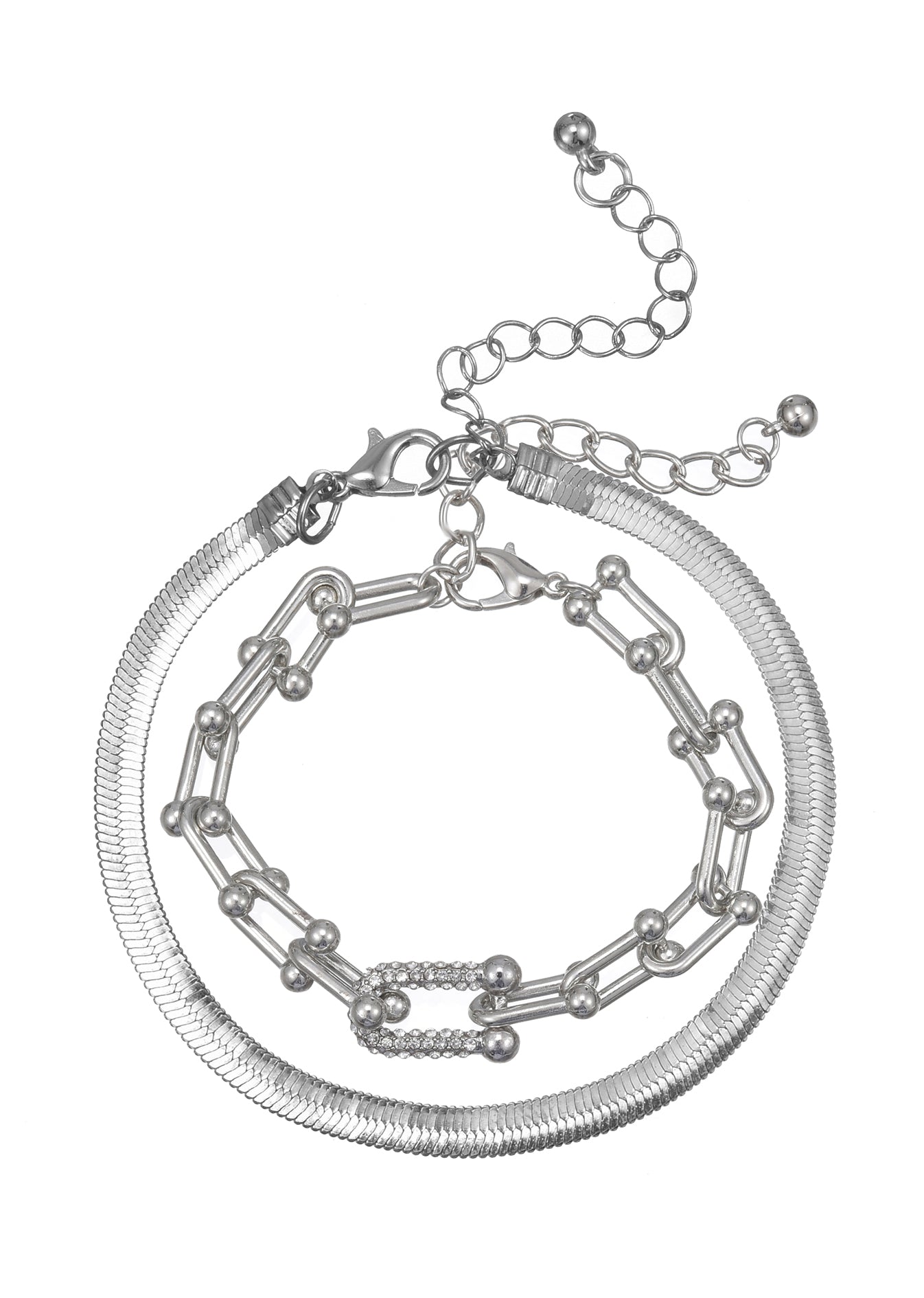 Sevilla Silber Chic Armband Set