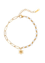 Pamela Sunshine Weißes Muschelarmband