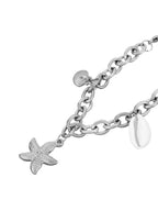 Natalie Seestern-Muschel-Silberarmband