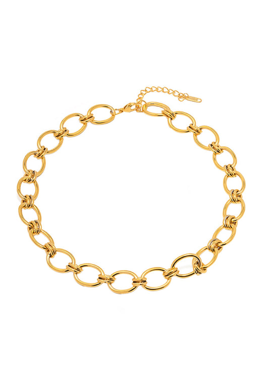 Collana con catena dorata Tommy