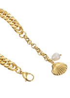 Sid Shell Bold Goldenes Armband