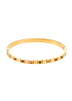 Delilah Bunte Steine ​​Goldenes Armband