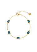 Lam Blaues Goldenes Armband