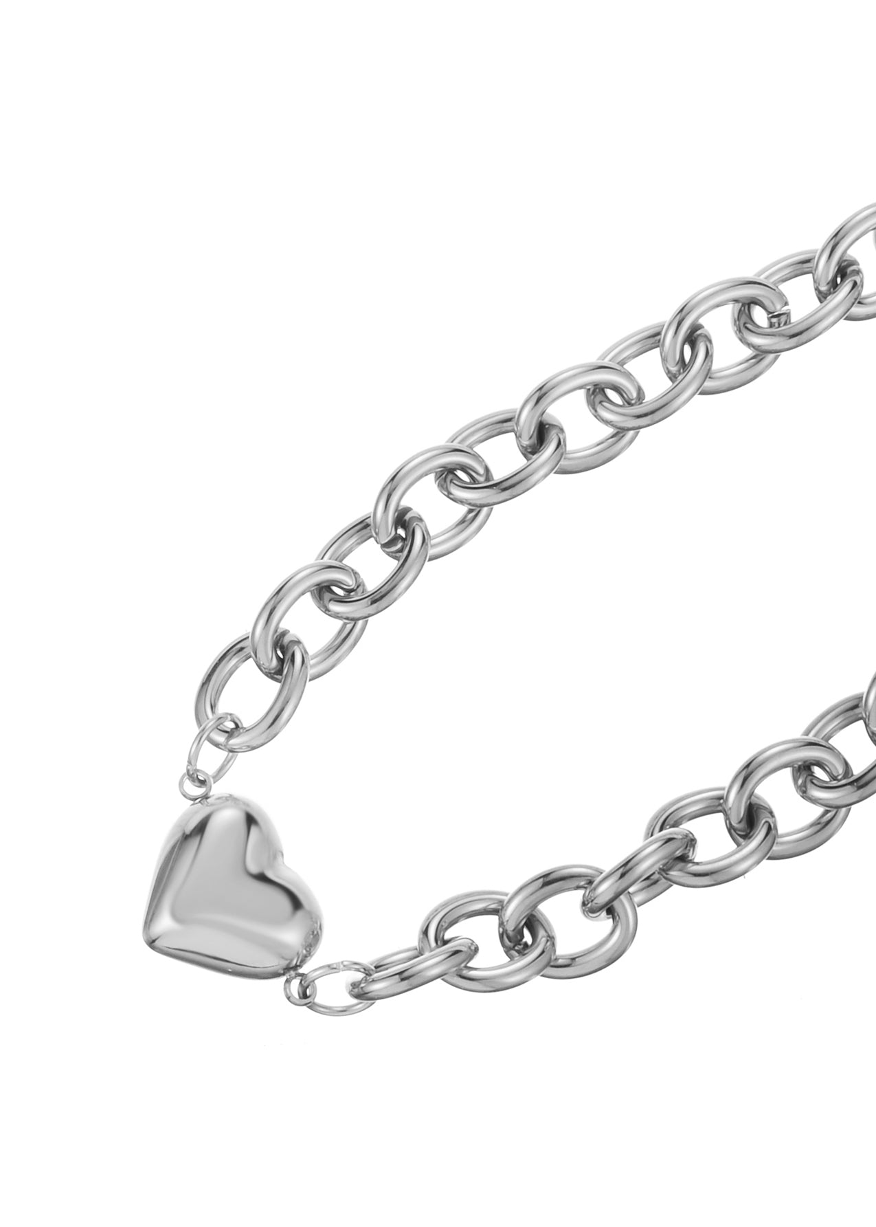Isabelle Bold Love Silberkettenarmband
