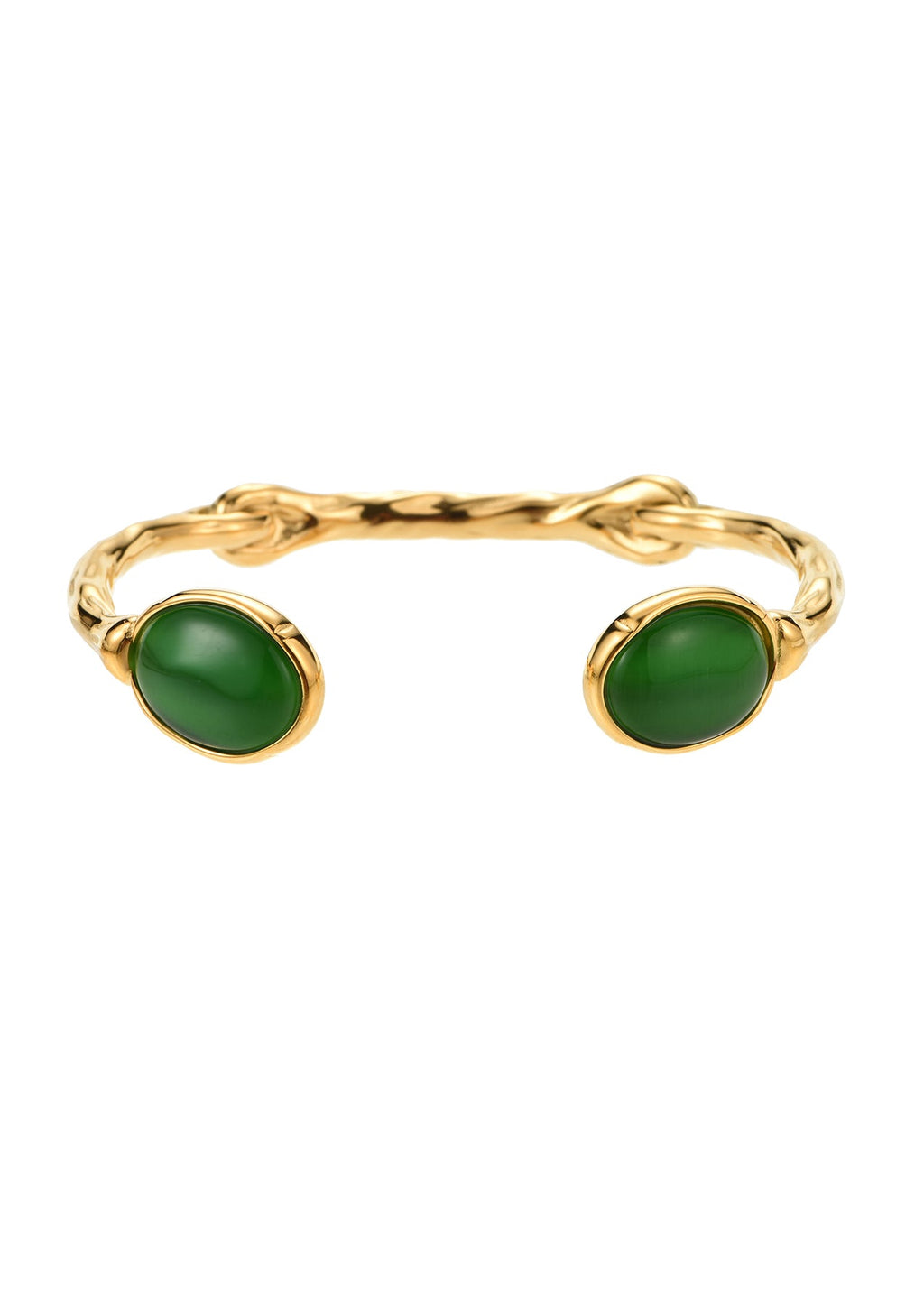 Sammy Grünes goldenes Armband