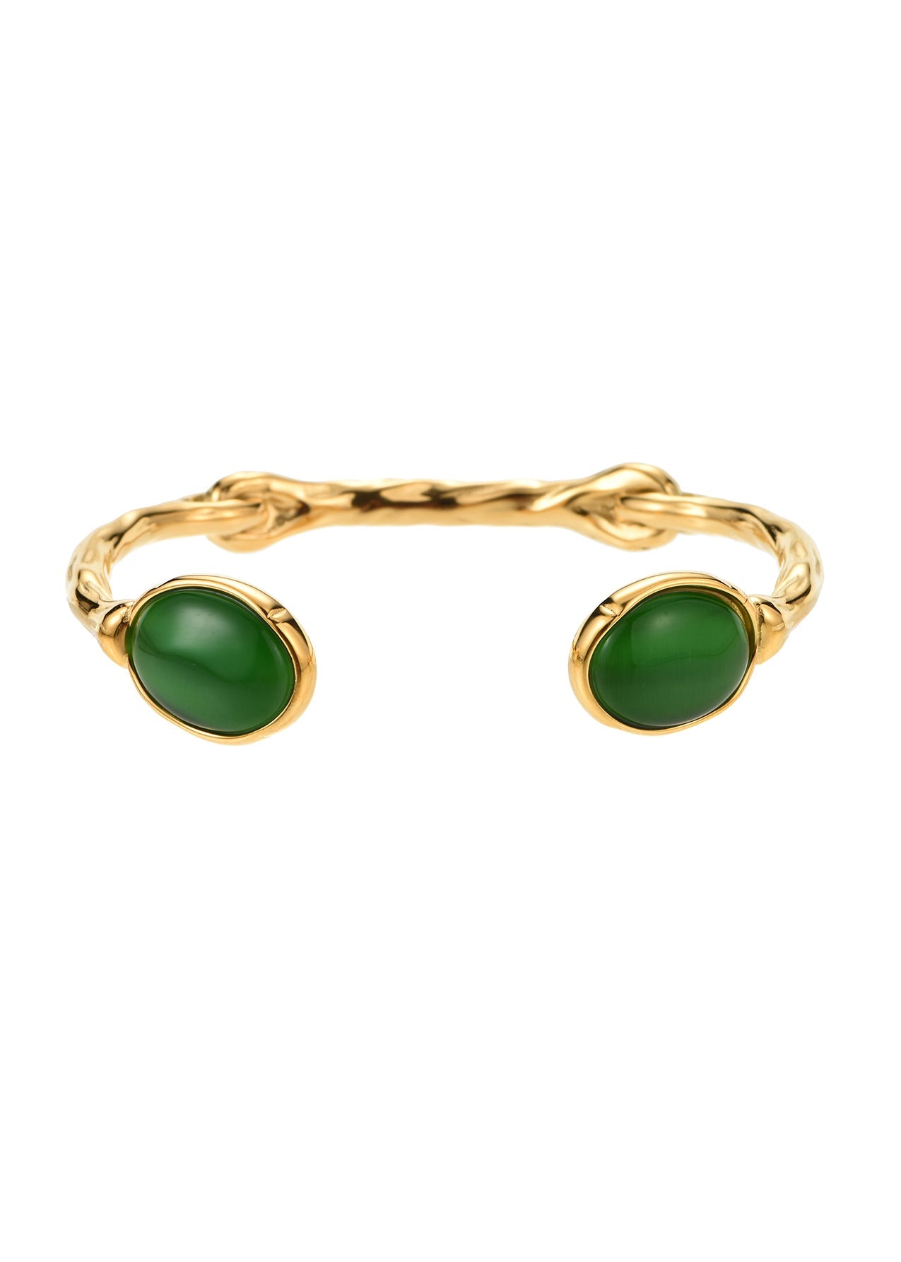 Sammy Grünes goldenes Armband