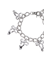 Briant Bow Silver Bracelet
