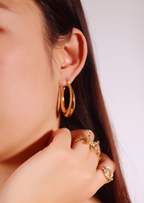 Goldener Ring „Mel Butterfly“