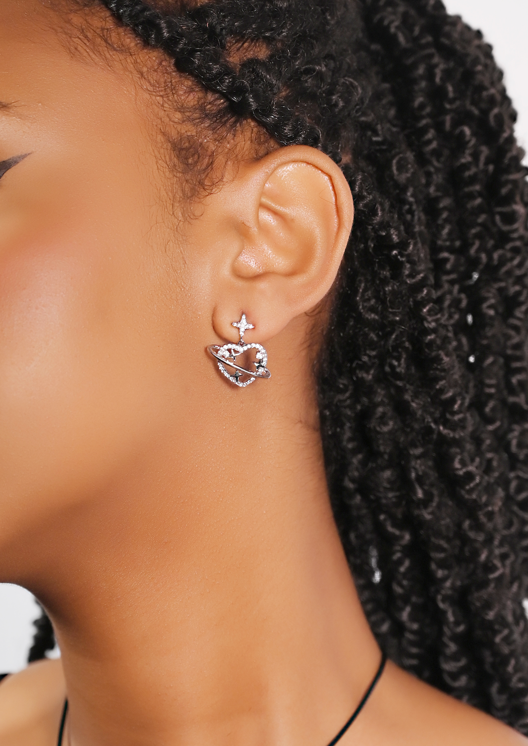 Orecchini in argento Pan Love Planet
