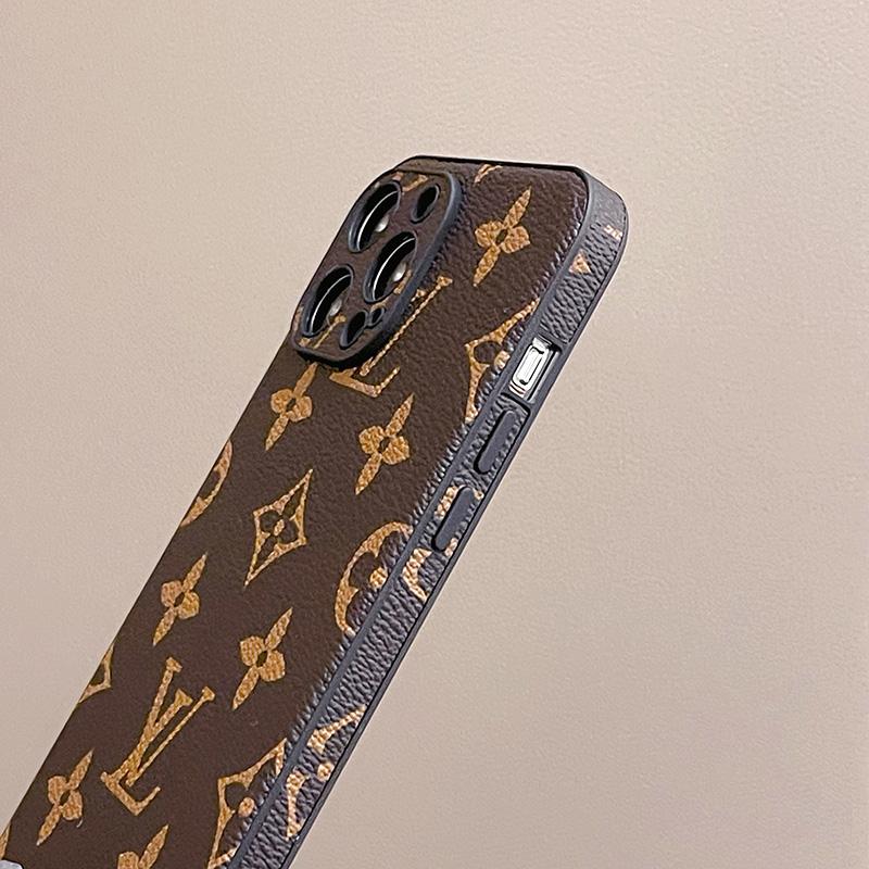 Custodia per telefono di alta qualità in pelle alla moda per iPhone