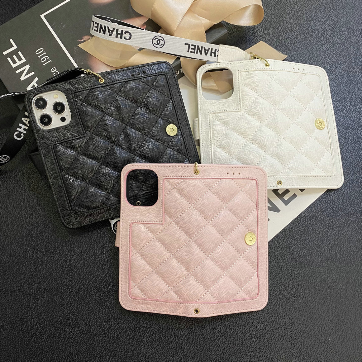 Custodia per telefono Black Ice per iPhone 