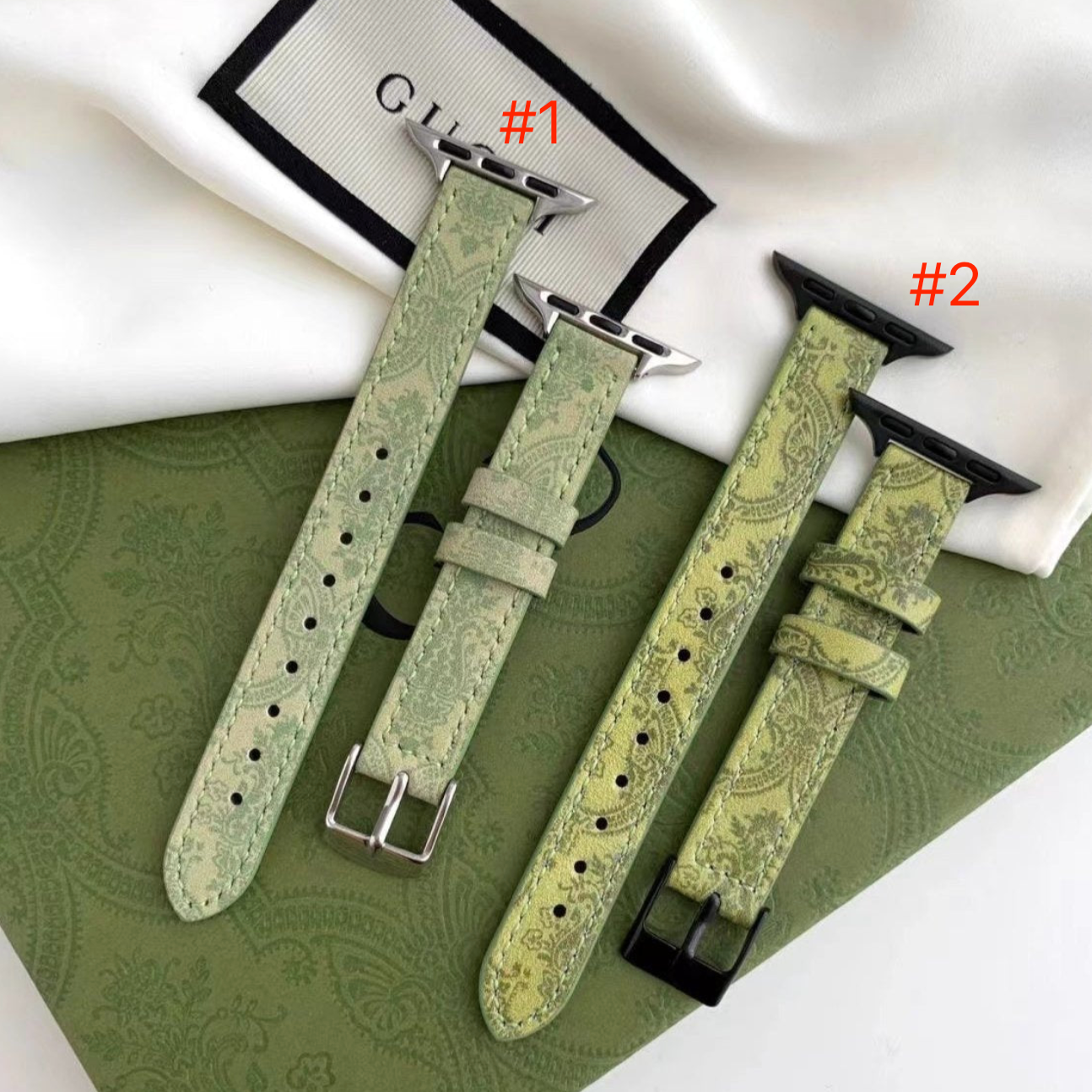 Fresh Green Apple Watch Straps