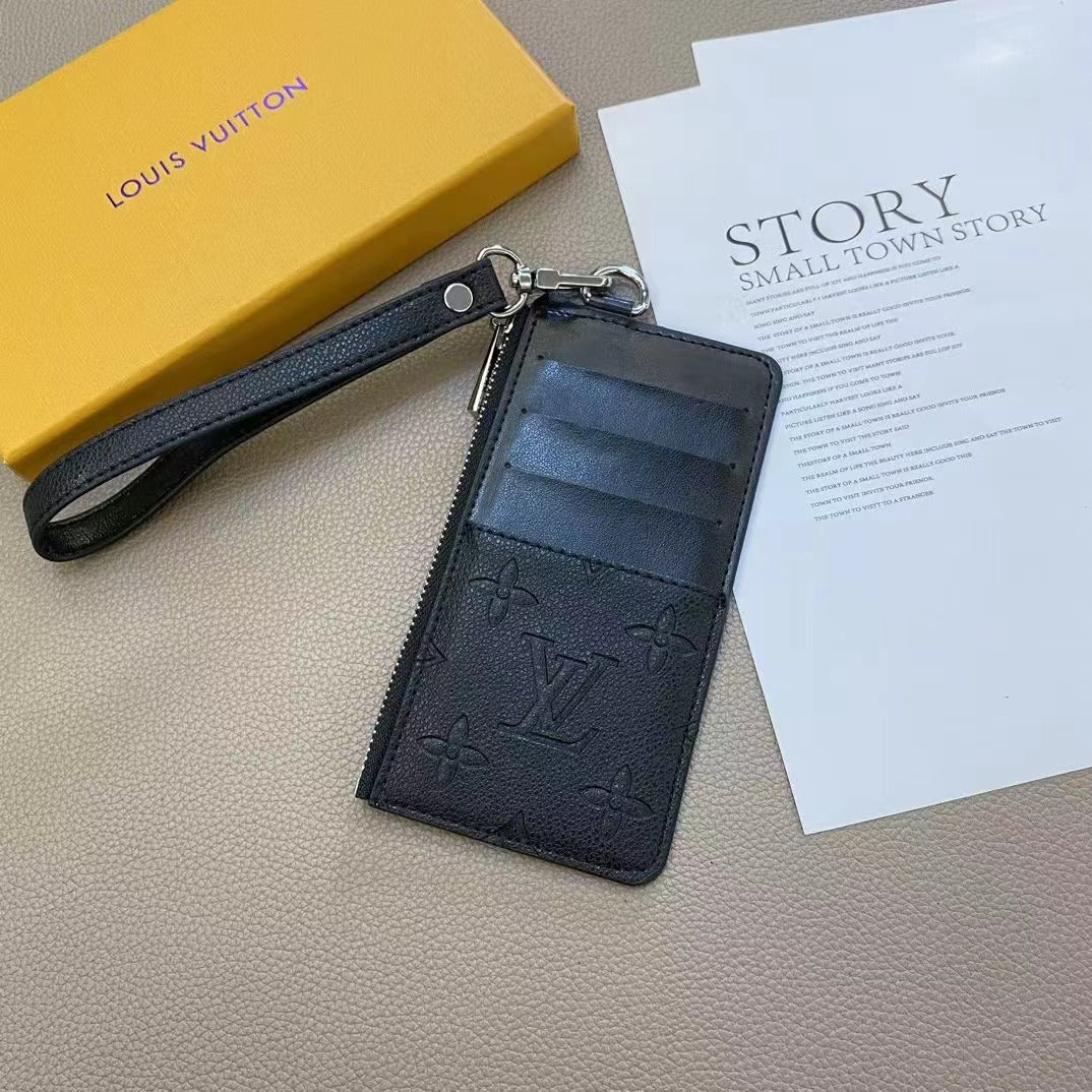 Langes, klassisches, trendiges Kartenetui