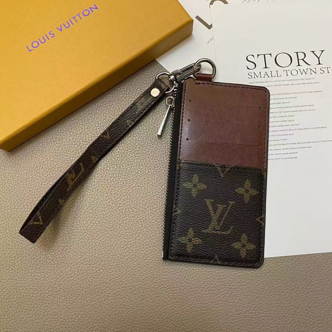 Langes, klassisches, trendiges Kartenetui