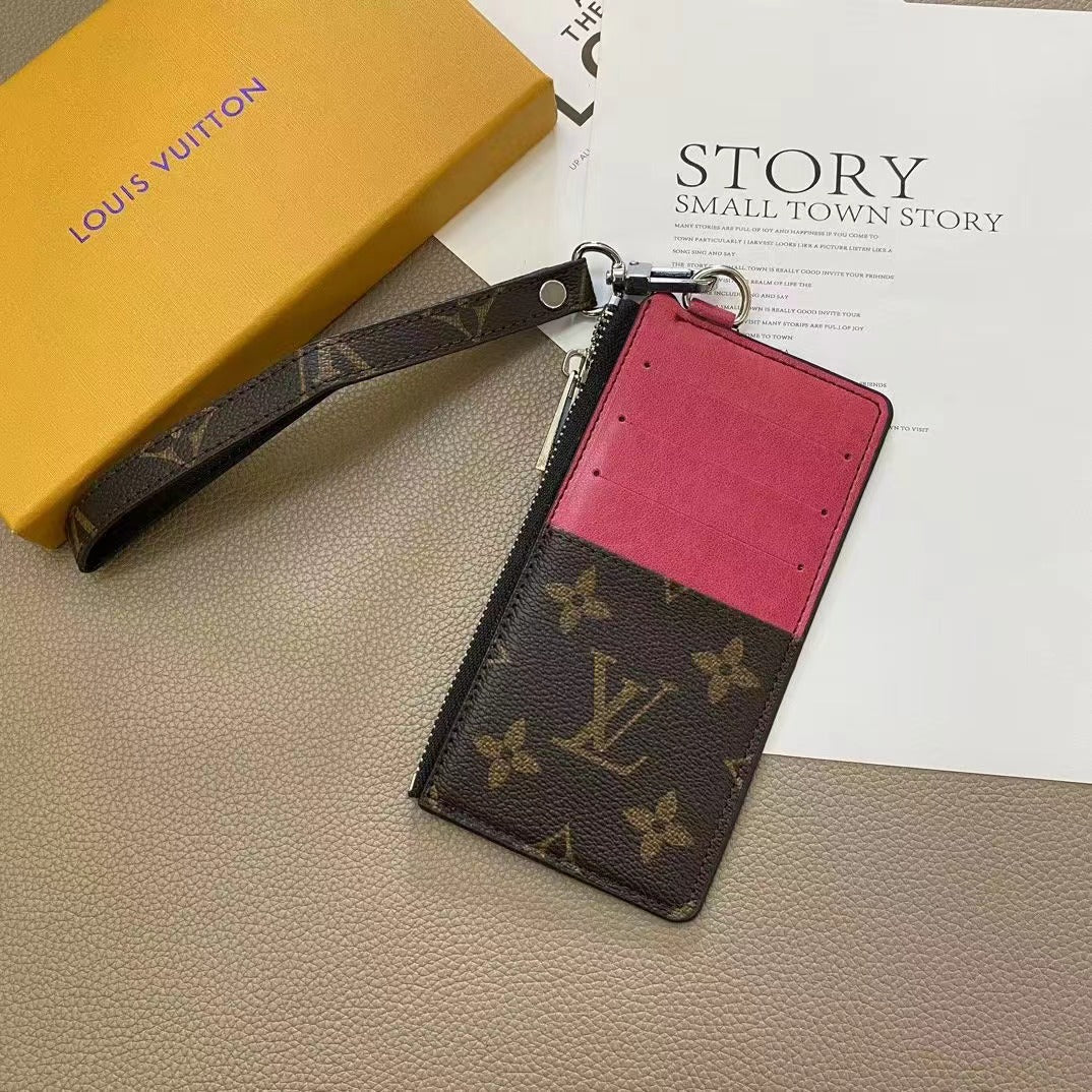 Langes, klassisches, trendiges Kartenetui