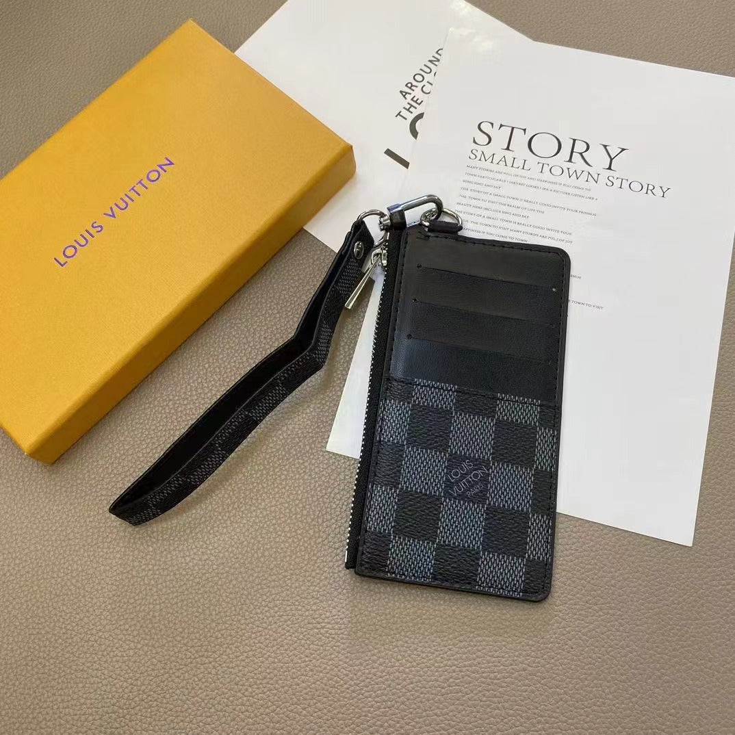 Langes, klassisches, trendiges Kartenetui