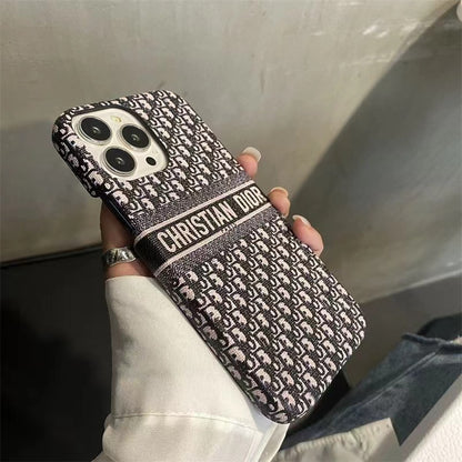 Black Printed Phone Case For iPhone