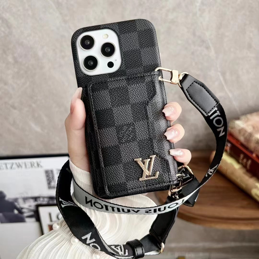 Card Luxury Phone Case For iPhone