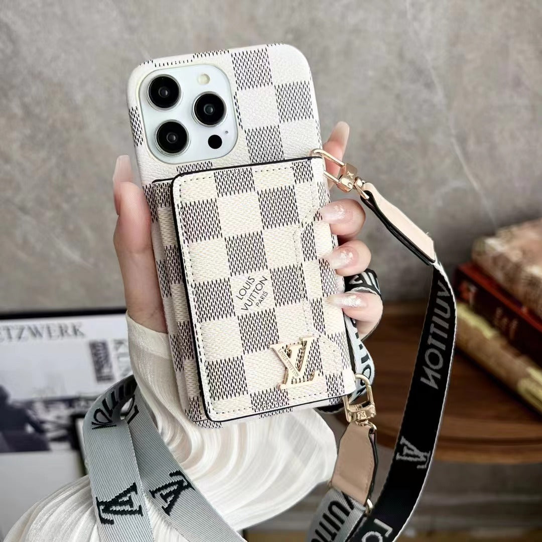 Card Luxury Phone Case For iPhone