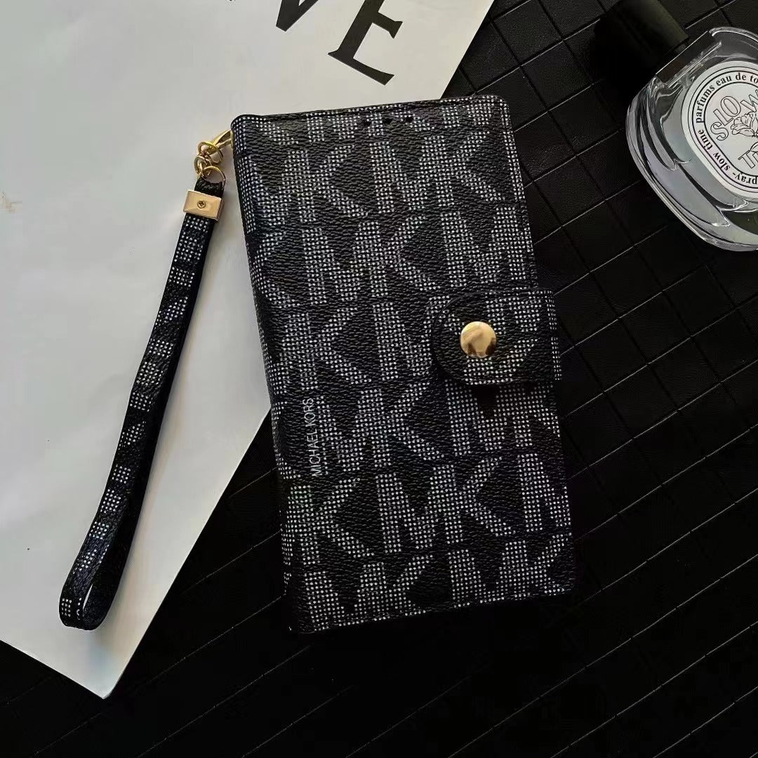 Leder-Telefonhülle im trendigen Design 