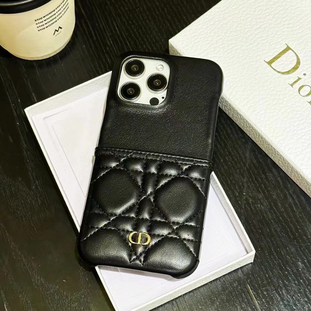 Leather Design Phone Case For iPhone