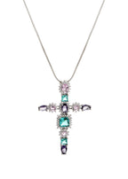 Keira Myth – Glitzernde Kreuz-Halskette