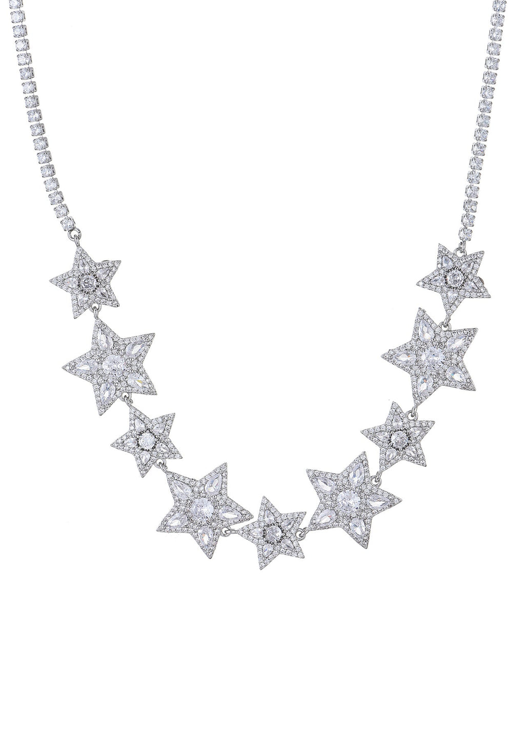 Glitzernde Halskette „Lucky Star Wishes“ – Luxe