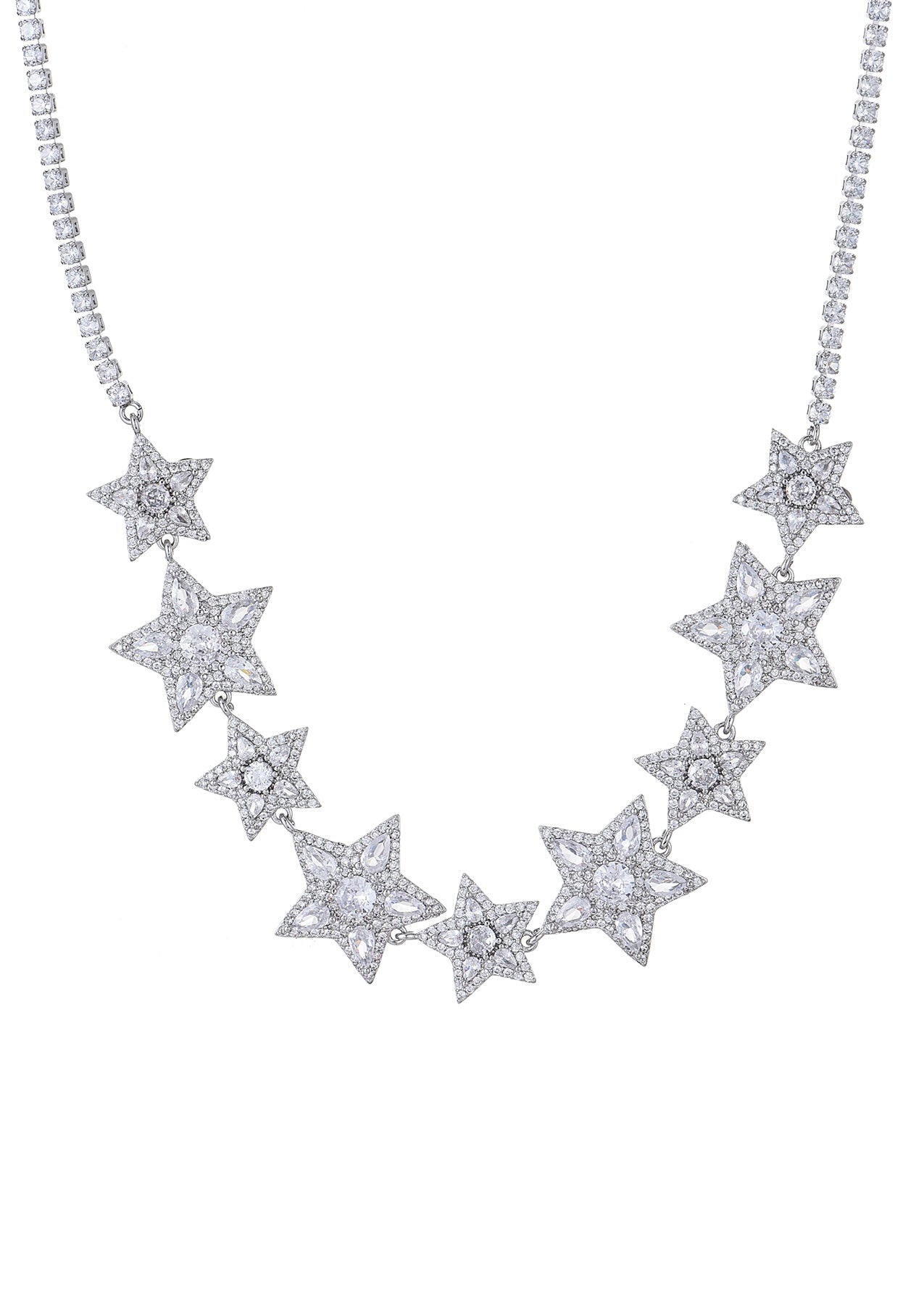 Glitzernde Halskette „Lucky Star Wishes“ – Luxe